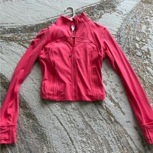 lululemon athletica Women's Bright Pink Bomber Jacket